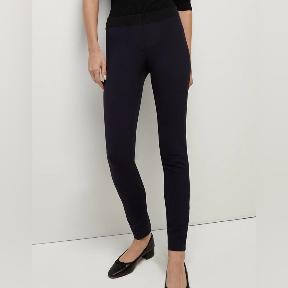 NWT Veronica Beard Navy Scuba Leggings - Size 4